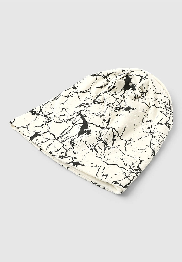 Cap with marbled print for Boys