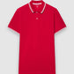 Men's Contrasting Trim Polo T-Shirt