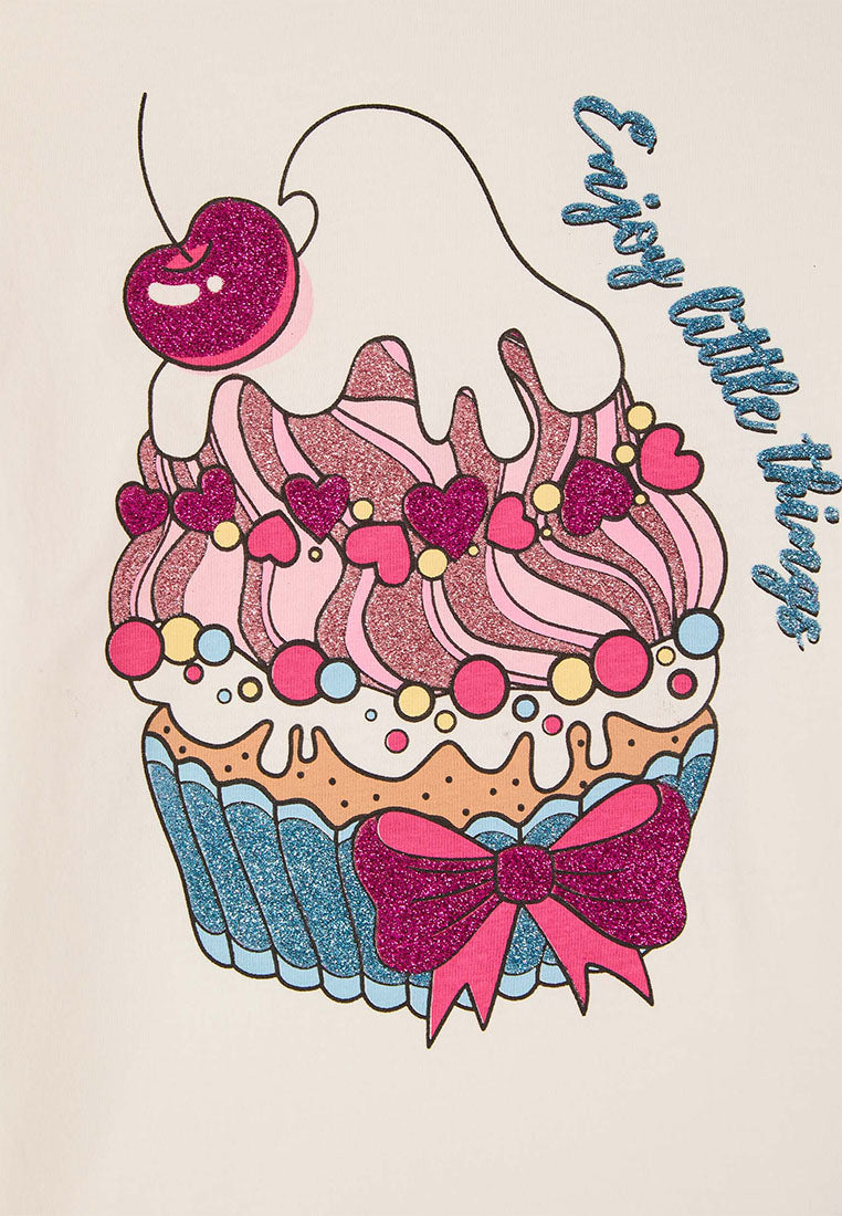 Kids Girls Long-sleeved T-shirt