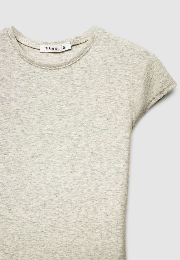 Women's Plain Fitted T-shirt