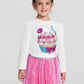Kids Girls Long-sleeved T-shirt