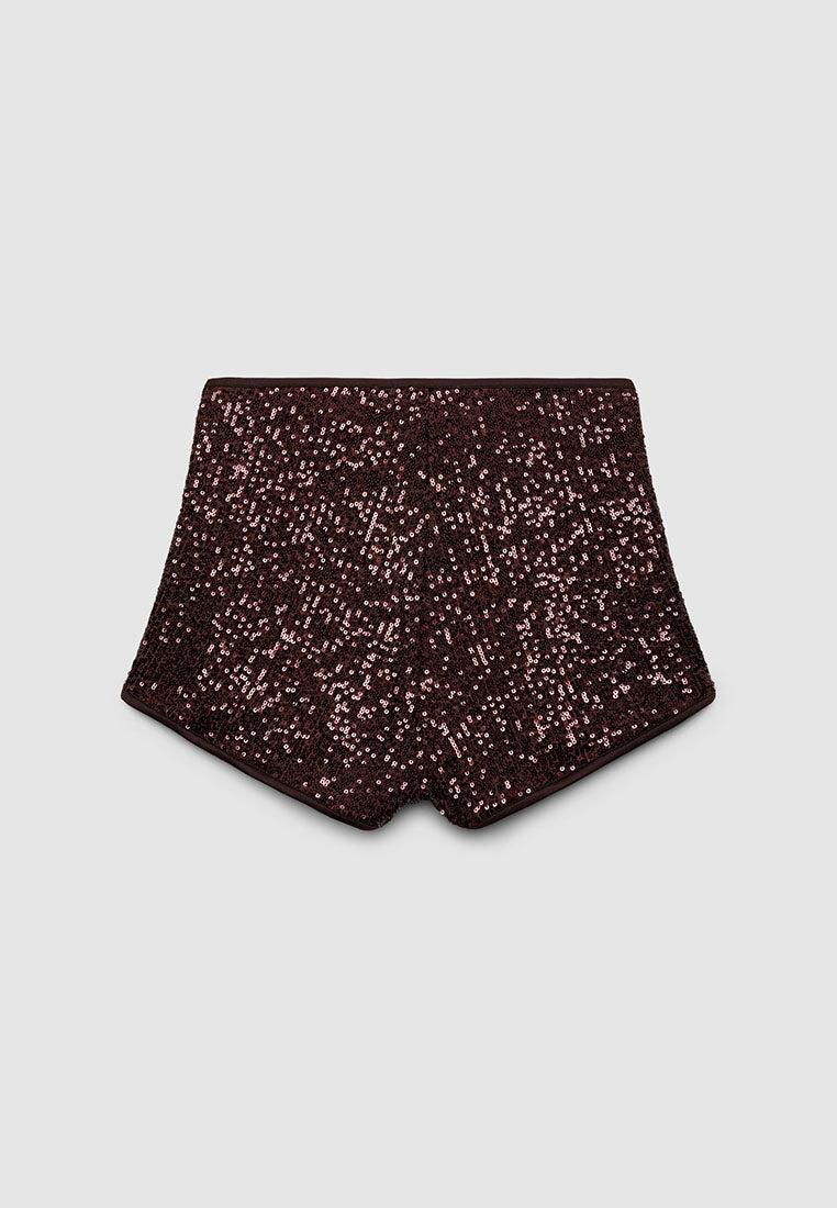 Women's Sequins Shorts
