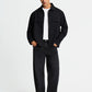 Men's Solid Color Balloon-cut Jeans