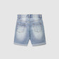 Ripped Denim Shorts for Boys