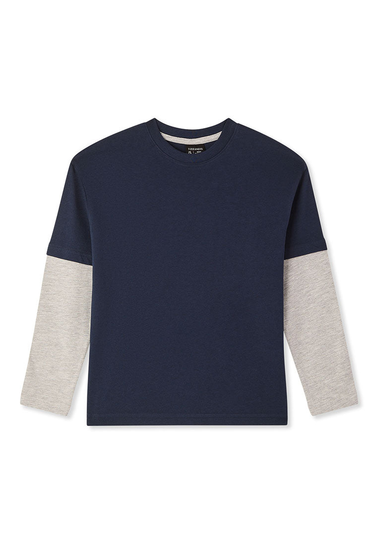 Kids Boys Long-sleeved T-shirt