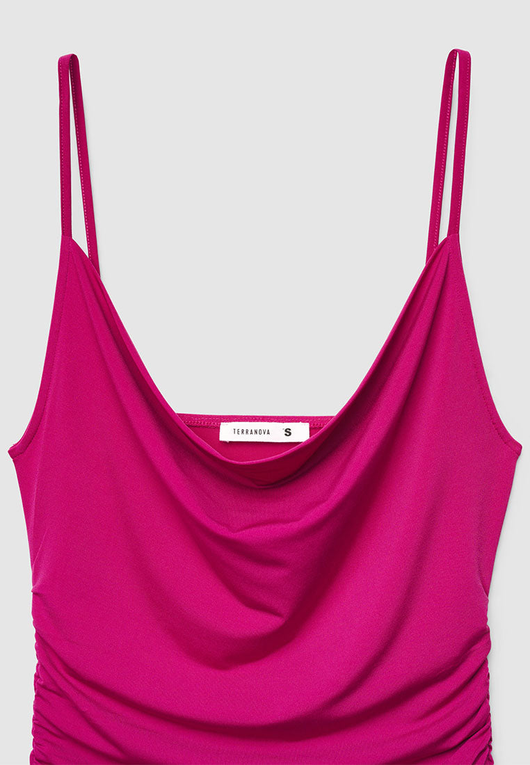 Women's Drape-Neckline Top