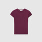 Women's Plain Fitted T-shirt