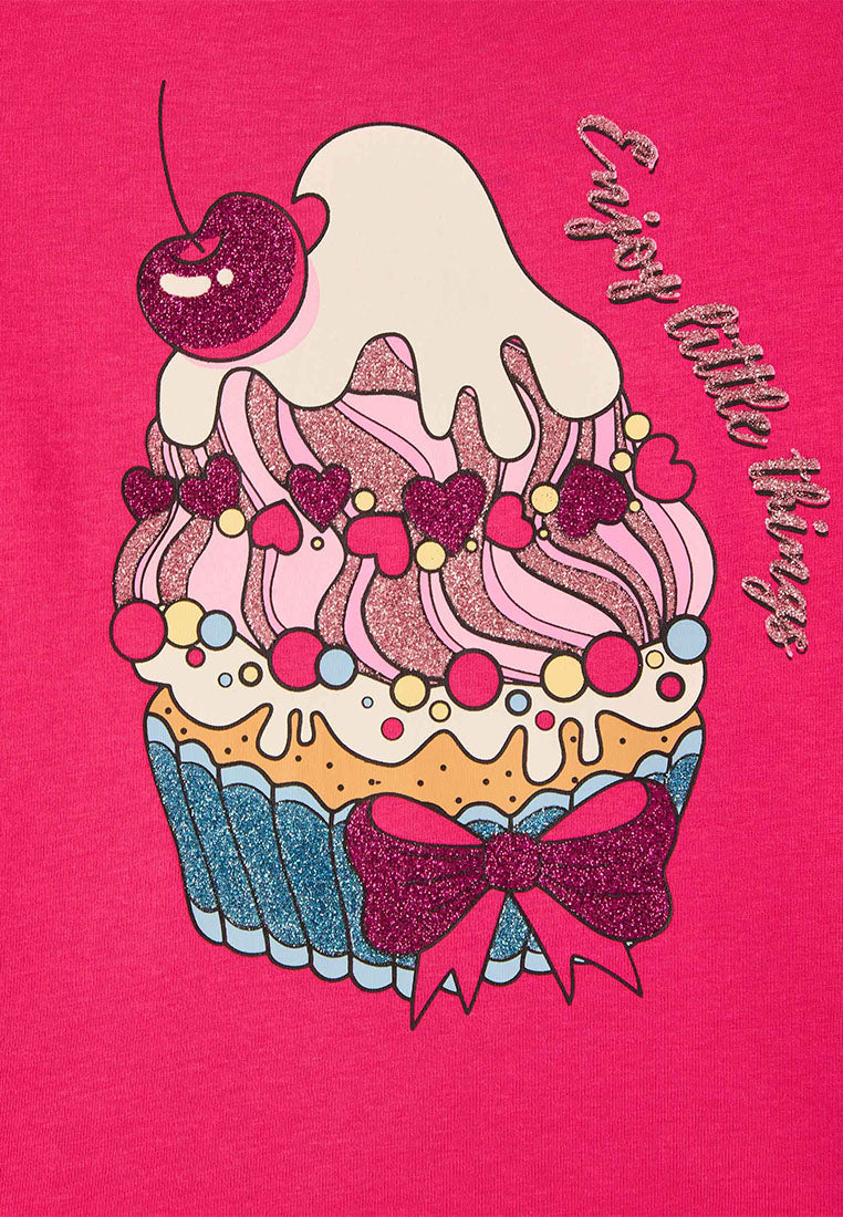 Kids Girls Long-sleeved T-shirt