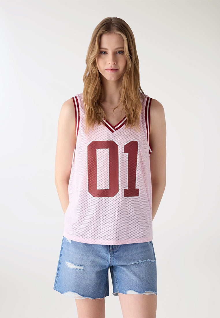 Women's Athletic Mesh Tank Top
