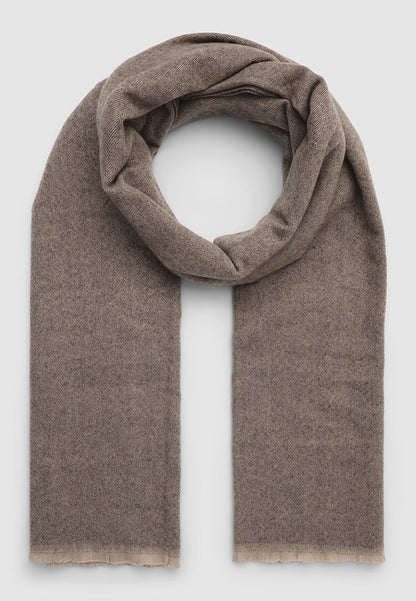 Women's Light patterned herringbone pashmina