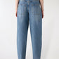 Womens Balloon-Cut Jeans