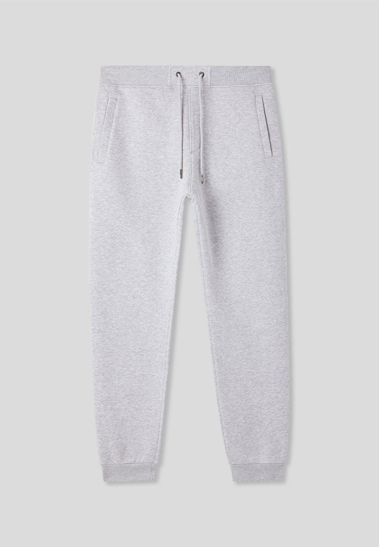 Men's Plain-colour jogging bottoms with drawstring waistband