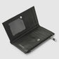 Women's Zip wallet with leather effect