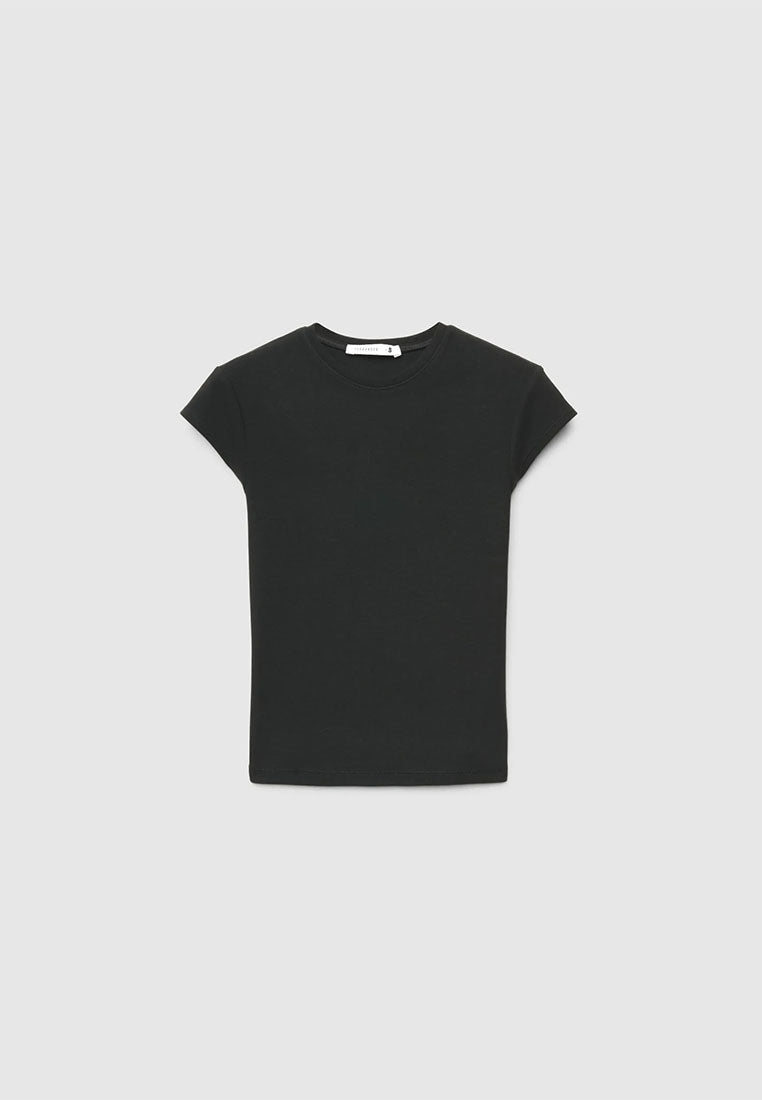 Women's Plain Fitted T-shirt