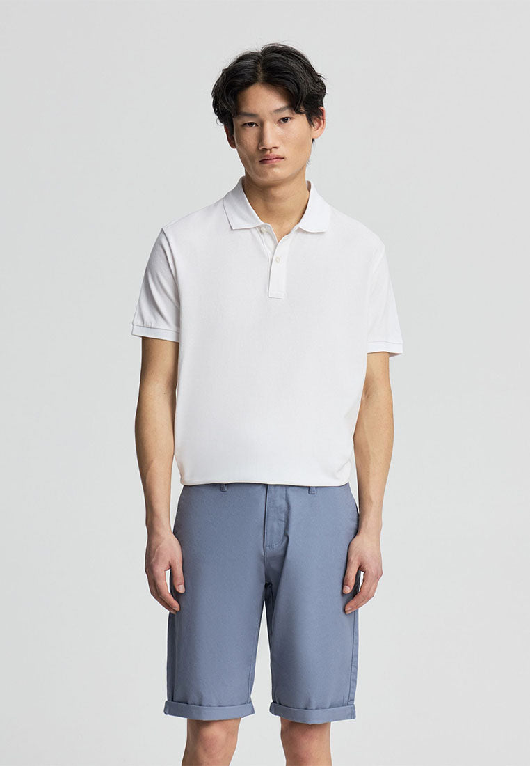 Men's Chino Shorts with Cuffs