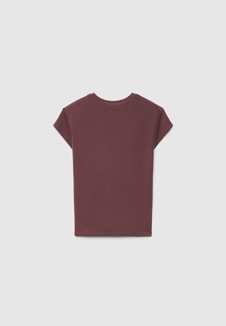 Women's Plain Fitted T-shirt
