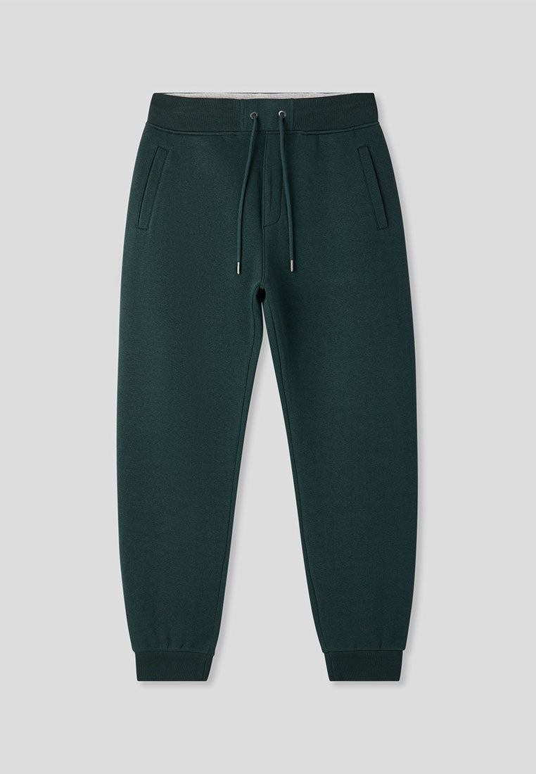 Men's Plain-colour jogging bottoms with drawstring waistband