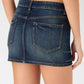 Women's Denim Mini Skirt with Pockets