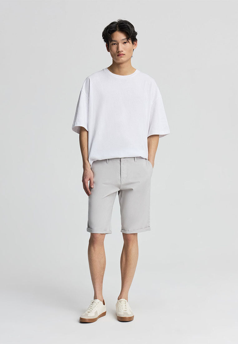 Men's Chino Shorts with Cuffs