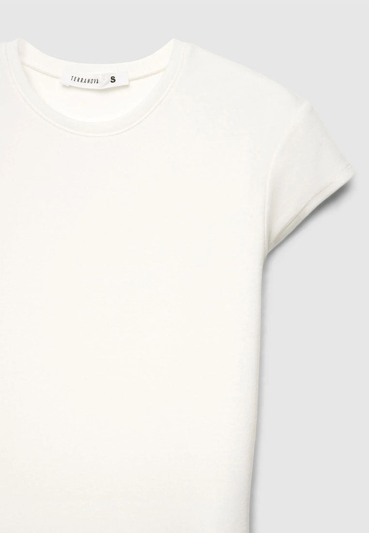 Women's Plain Fitted T-shirt