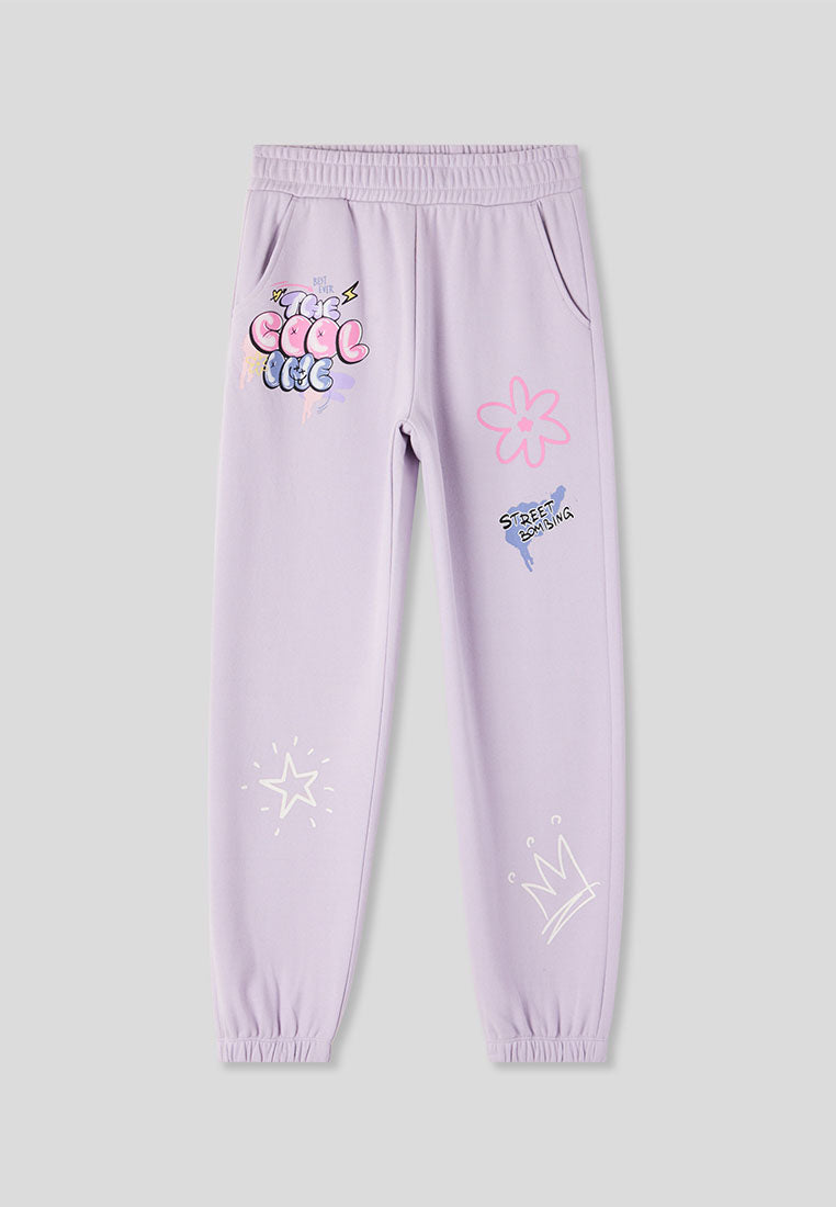 Kids Girls Full-length gym pants