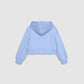 Cropped NYC Graphic Zip-Up Hoodie for Girls