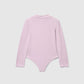 Seamless-Vibe Bodysuit for Girls