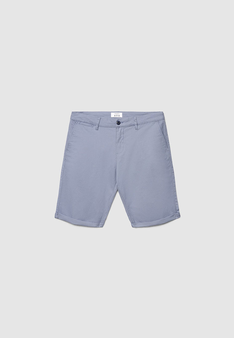 Men's Chino Shorts with Cuffs