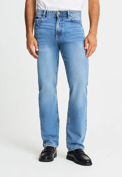 Men's Straight Leg Ankle Length Jeans