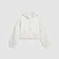 Cropped Zip-Up Hoodie for Girls