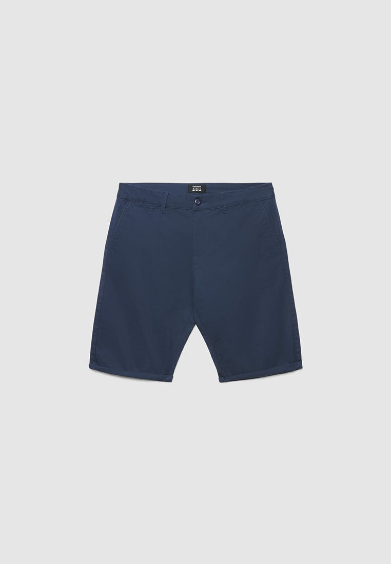 Men's Chino Shorts with Cuffs
