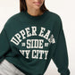 Women's College print sweatshirt