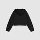 Cropped Zip-Up Hoodie for Girls