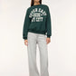 Women's College print sweatshirt