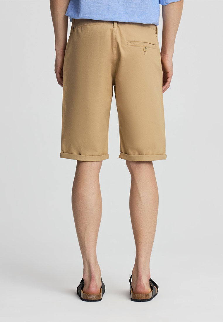 Men's Chino Shorts with Cuffs