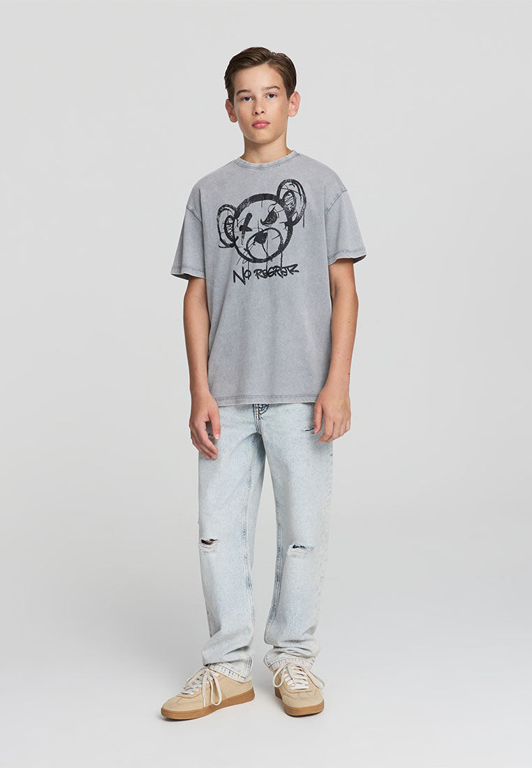 Kids Boys Short-sleeved T-shirt