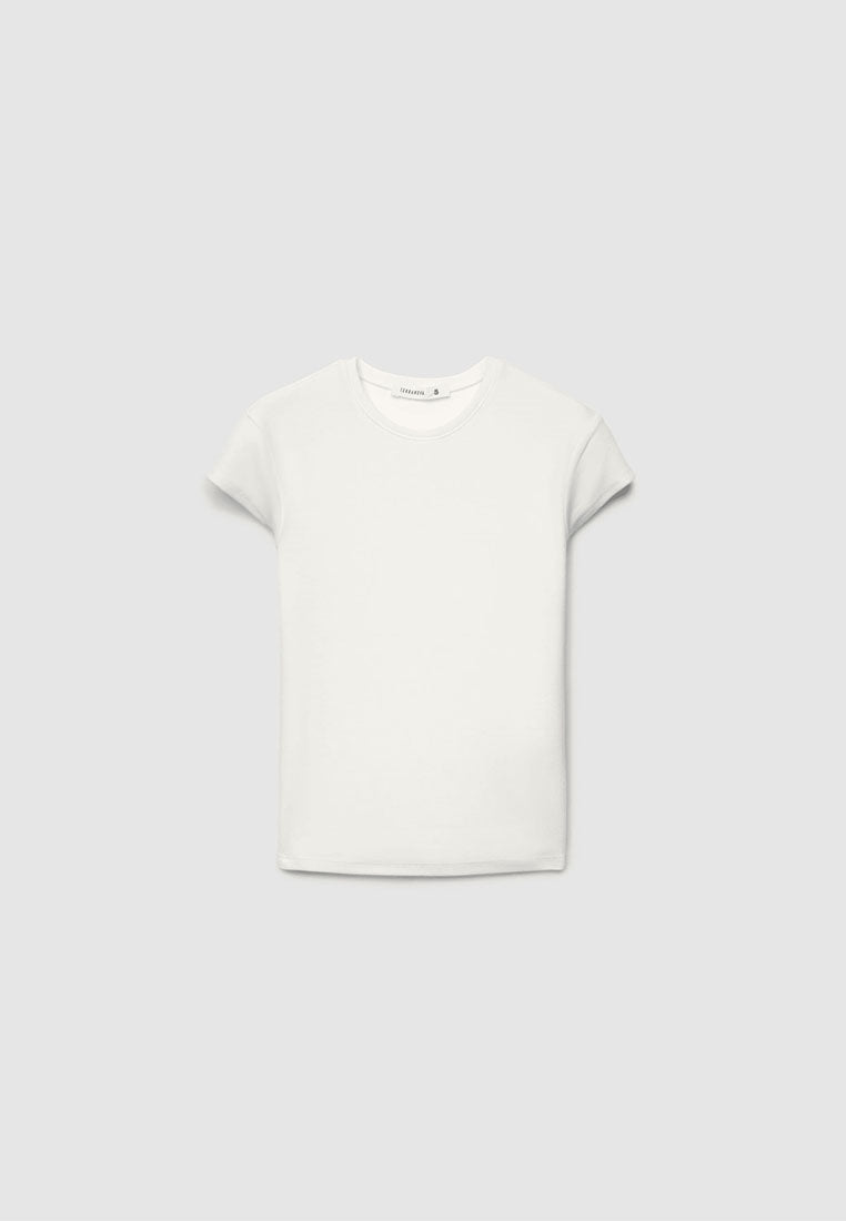 Women's Plain Fitted T-shirt