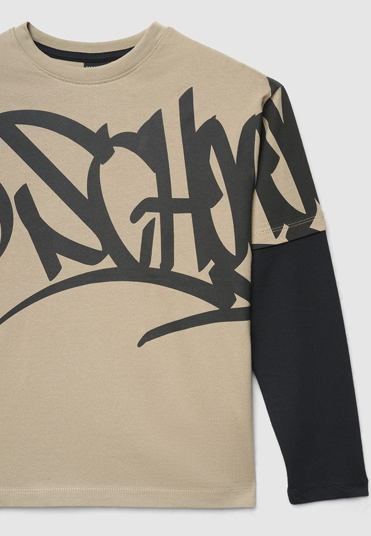 Graffiti Skater Shirt for Boys