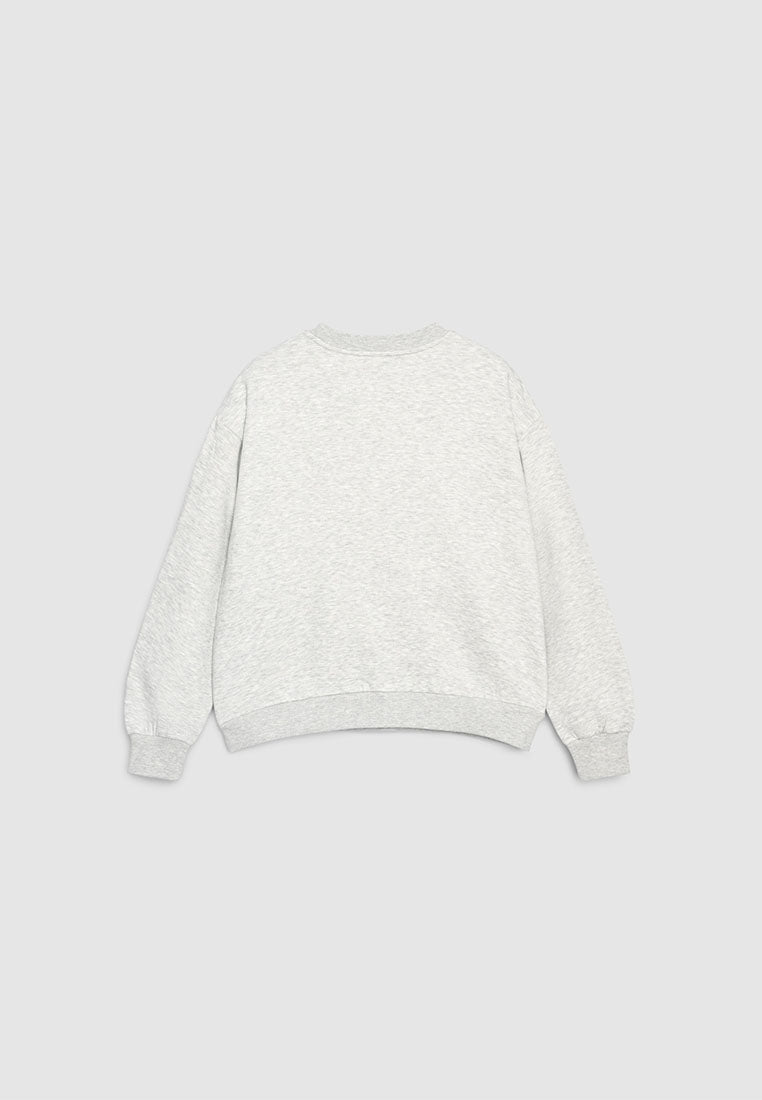 Women's College print sweatshirt