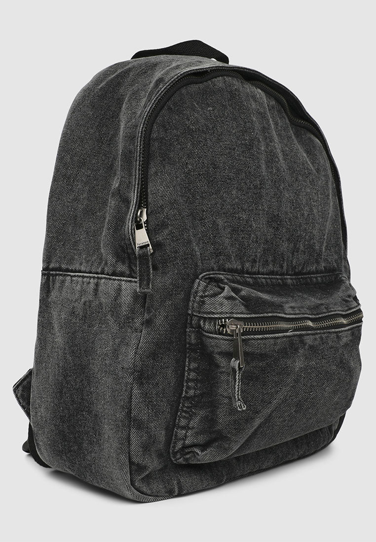 Women's Denim backpack with front pocket