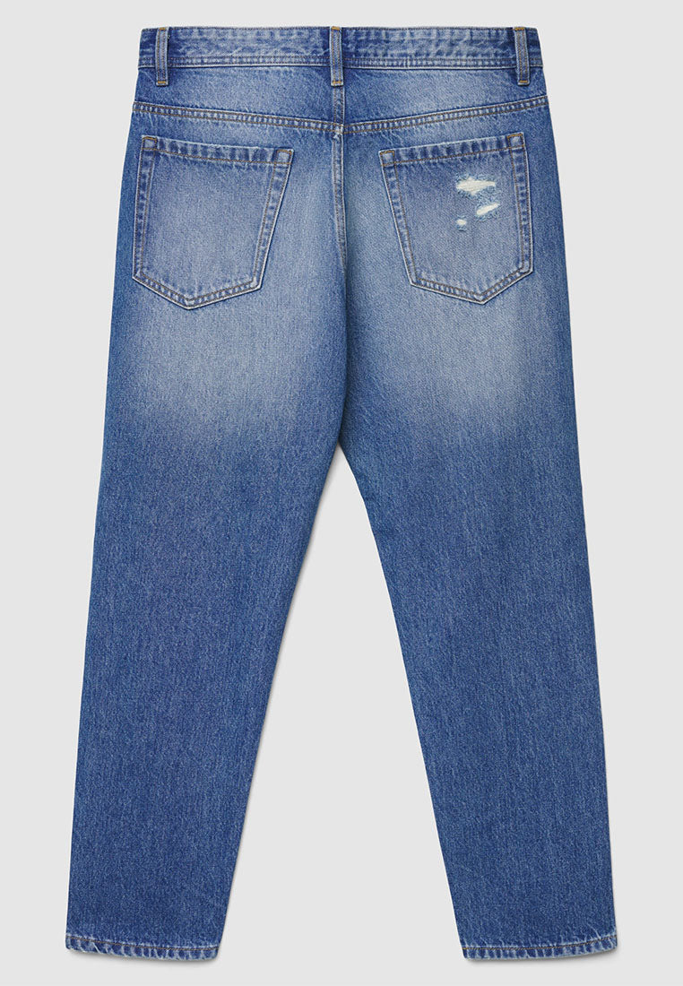 Men's Relaxed Ripped Jeans