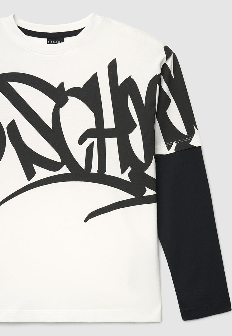 Graffiti Skater Shirt for Boys