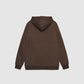 Men's Hooded sweatshirt with printed lettering
