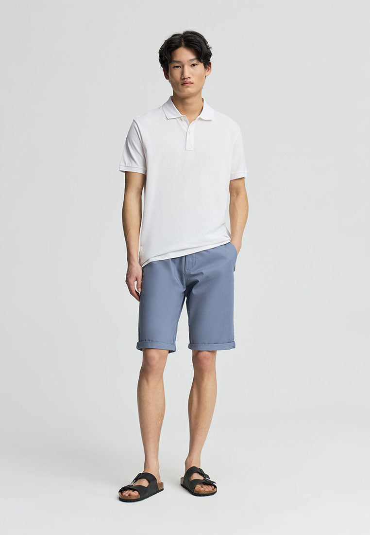 Men's Chino Shorts with Cuffs