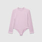 Seamless-Vibe Bodysuit for Girls
