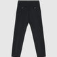 Men's Chino trousers with ribbed velvet elastic waistband
