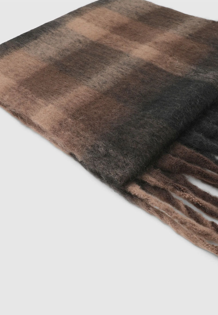 Women's Maxi check scarf