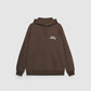 Men's Hooded sweatshirt with printed lettering