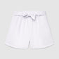 Bermuda Shorts with Bow Sash for Girls