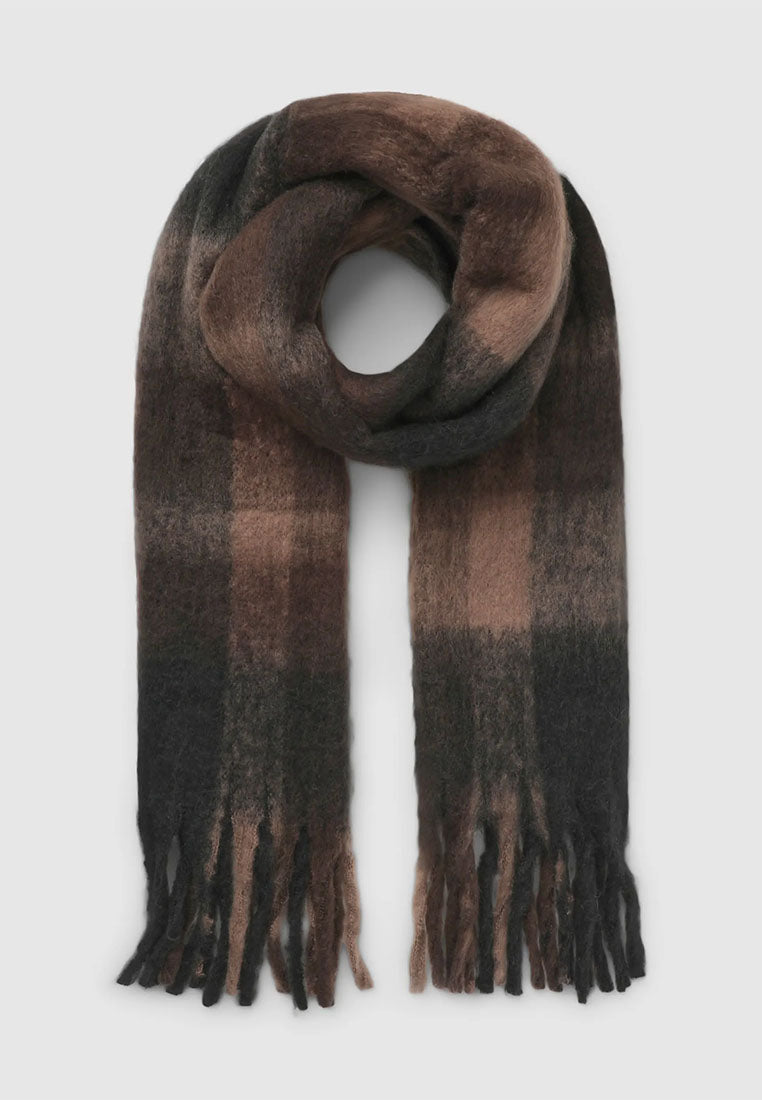 Women's Maxi check scarf